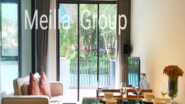Appartamento, 2 camere da letto, balcone, vista piscina | Interni