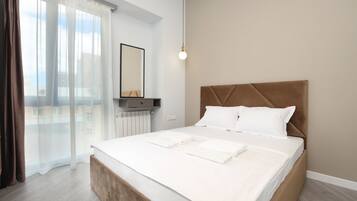 2 habitaciones y sábanas de algodón egipcio