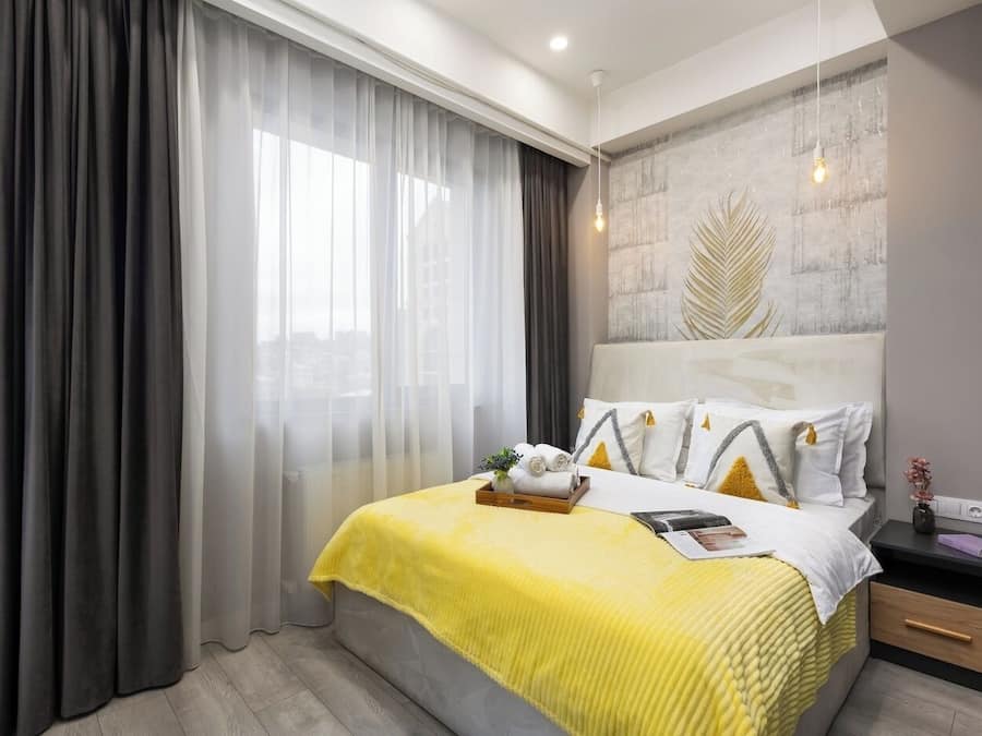 Apartamento conforto | 2 quartos, roupas de cama de algodão egípcio, roupas de cama premium