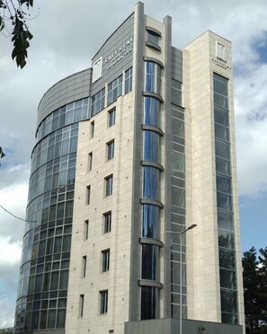 Fassade der Unterkunft