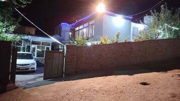 Front of property – evening/night