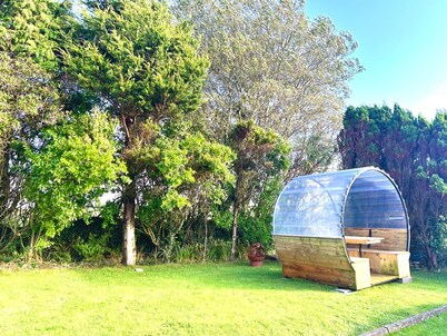 Luxury five-star accommodation with sea views on the Wild Atlantic Way, Ireland.