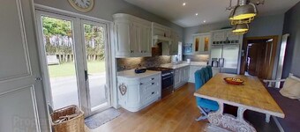 Luxury five-star accommodation with sea views on the Wild Atlantic Way, Ireland.