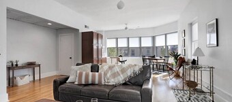 Beautiful corner view loft in downtown Champaign.