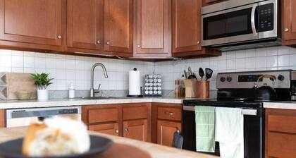 Beautiful corner view loft in downtown Champaign.
