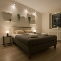 Superior-huoneisto | 1 makuuhuone, yksilöllisesti sisustettu, yksilöllisesti kalustettu