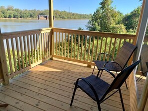 Property grounds - Large Cabin with Stunning View - Fire Pit, Relax & Unwind  (Gallipolis)