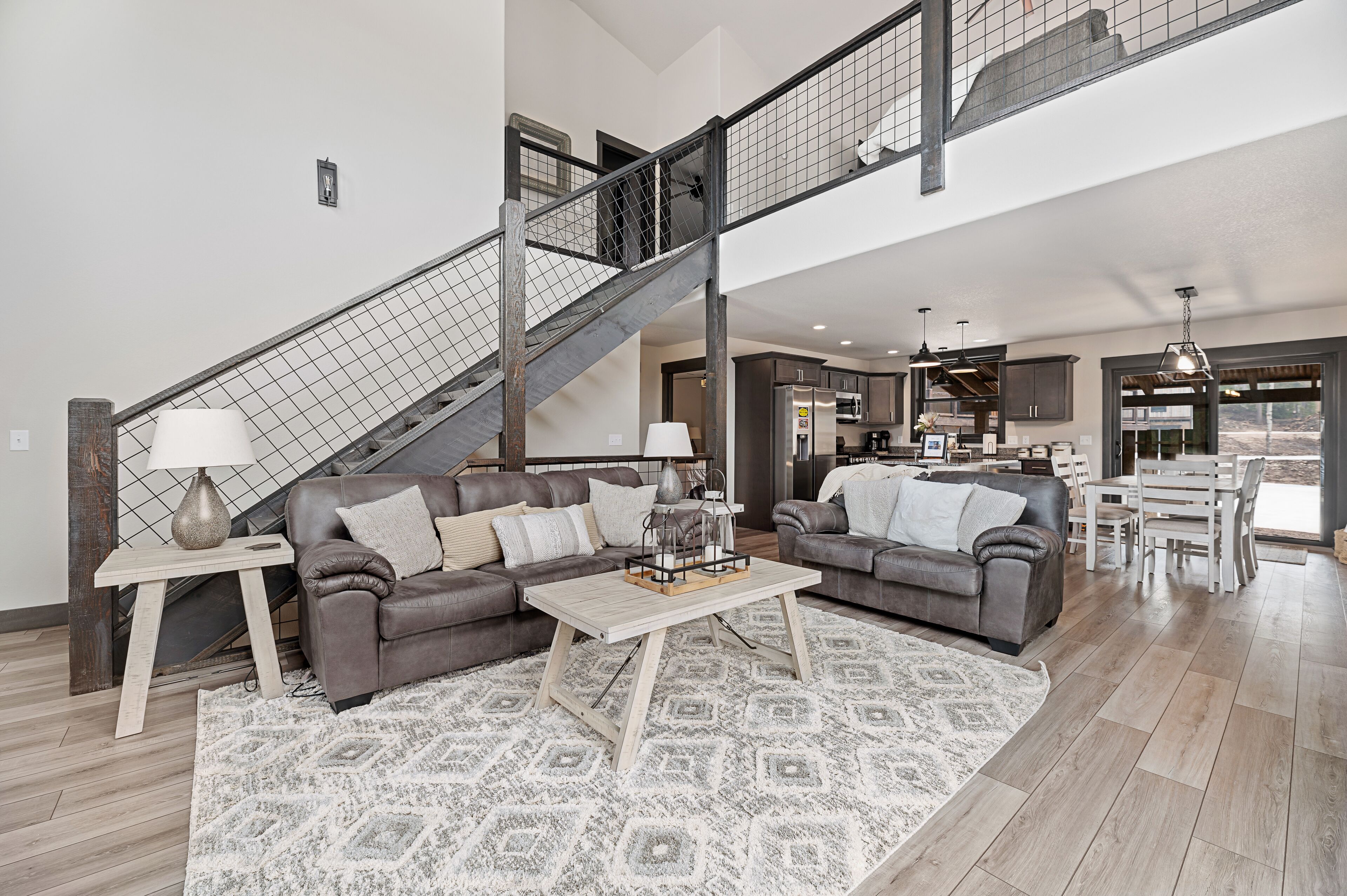 TV connectée, cheminée