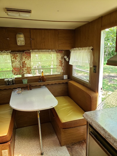 Primitive  Fannie Camper by River & Kettle Creek pa  Renovo Pa Westport Pa.