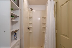 Hair dryer, towels