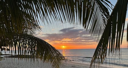 The Grandest of Grandviews on 7 Mile Beach! 2nd floor 2 bed-2 bath beachfront!