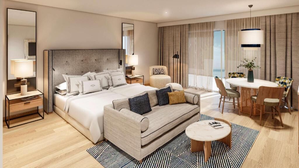 Minibar, in-room safe, desk, laptop workspace