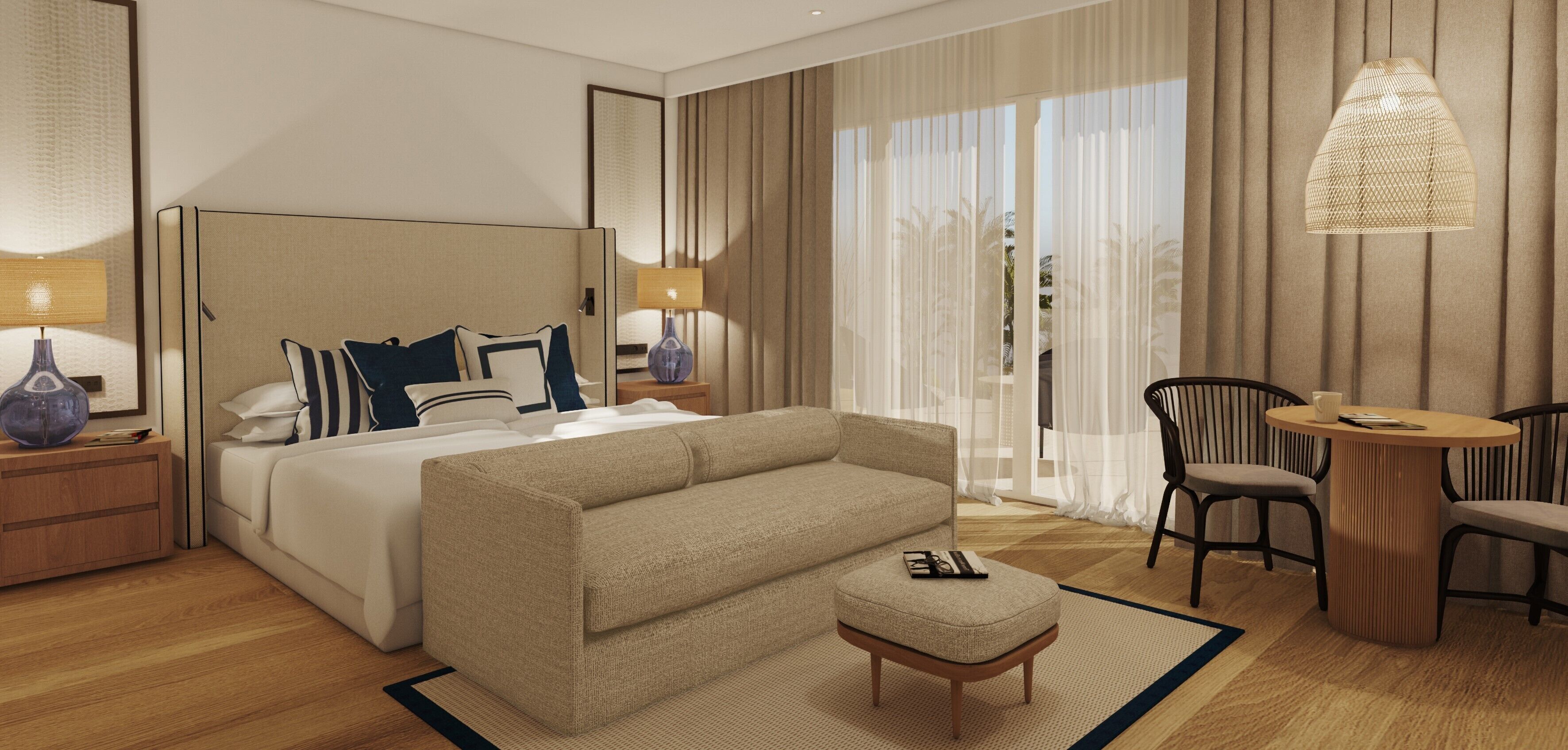 Minibar, in-room safe, desk, laptop workspace