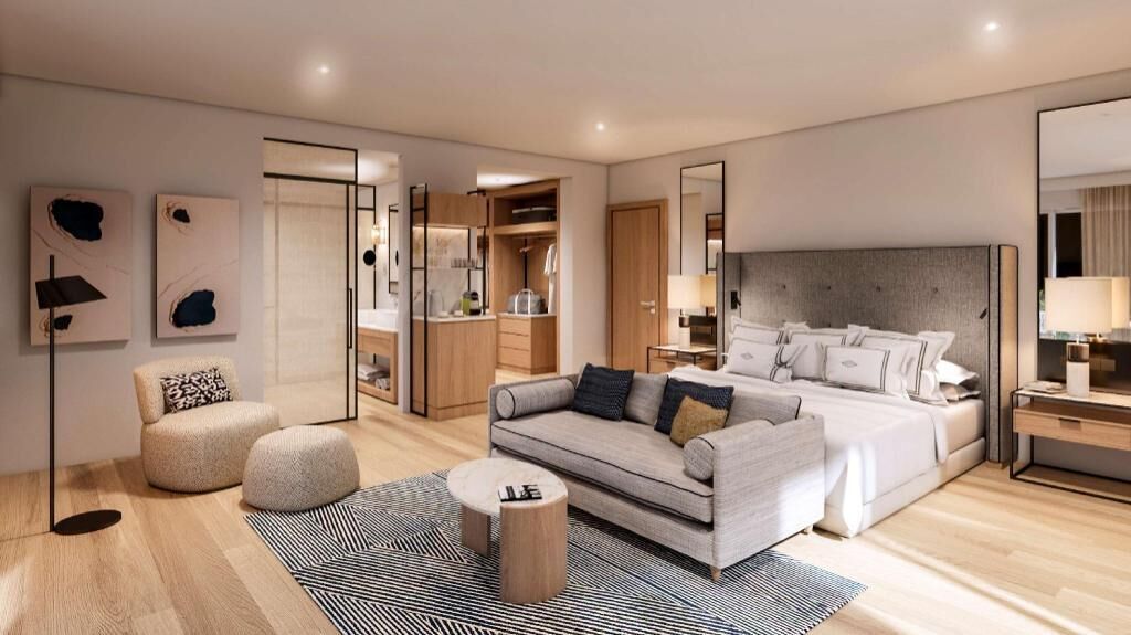 Minibar, in-room safe, desk, laptop workspace