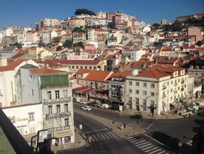 Blick von der Unterkunft