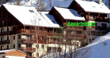 VALLOIRE duplex apartment for 8 people on the slopes heated swimming pool sauna hammam