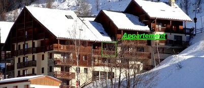 VALLOIRE duplex apartment for 8 people on the slopes heated swimming pool sauna hammam
