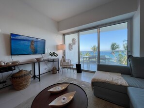 Blick von der Unterkunft