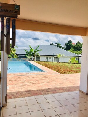 Outdoor pool - Chez Kelly et Nicolas, le Paradis de Sofaia (Sainte-Rose)