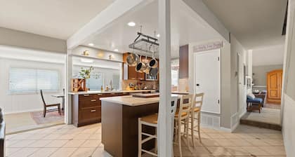 Grand Piano, Stocked Kitchen, Modern Decor