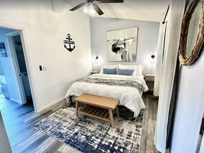 1 soverom, blendingsgardiner, strykejern/-brett og wi-fi