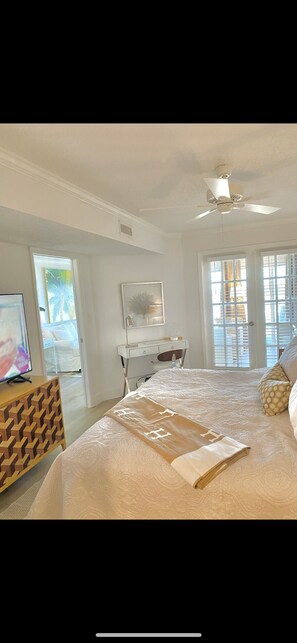 2 bedrooms, desk, iron/ironing board, free WiFi