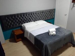 Free WiFi, bed sheets