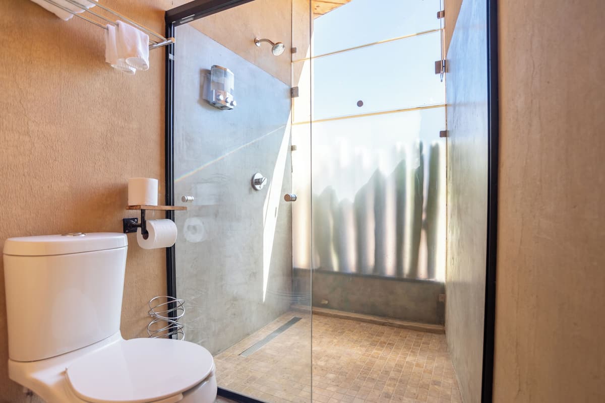 Casa Coahuila | Bilik Mandi | Pancuran mandi, kelengkapan dandanan diri percuma, pengering rambut