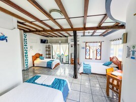 Premium bedding, in-room safe, individually decorated