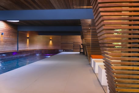 Indoor pool. Reve de Saint Barth