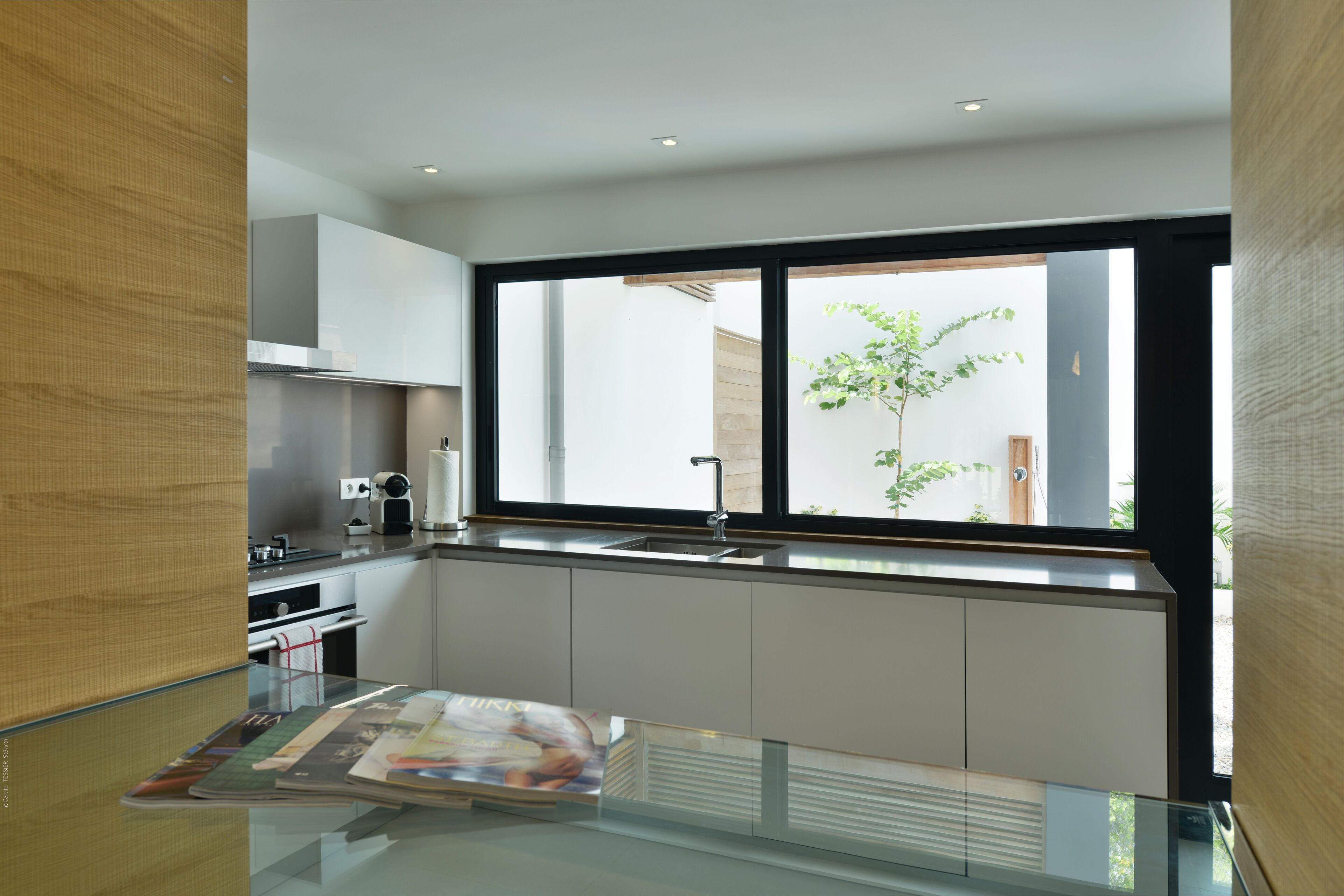 Apartemen | Dapur pribadi | Mesin espresso, mesin pembuat kopi/teh, ketel listrik, dan meja makan