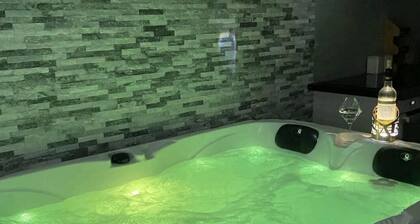 Joli T2, jacuzzi et parking privé