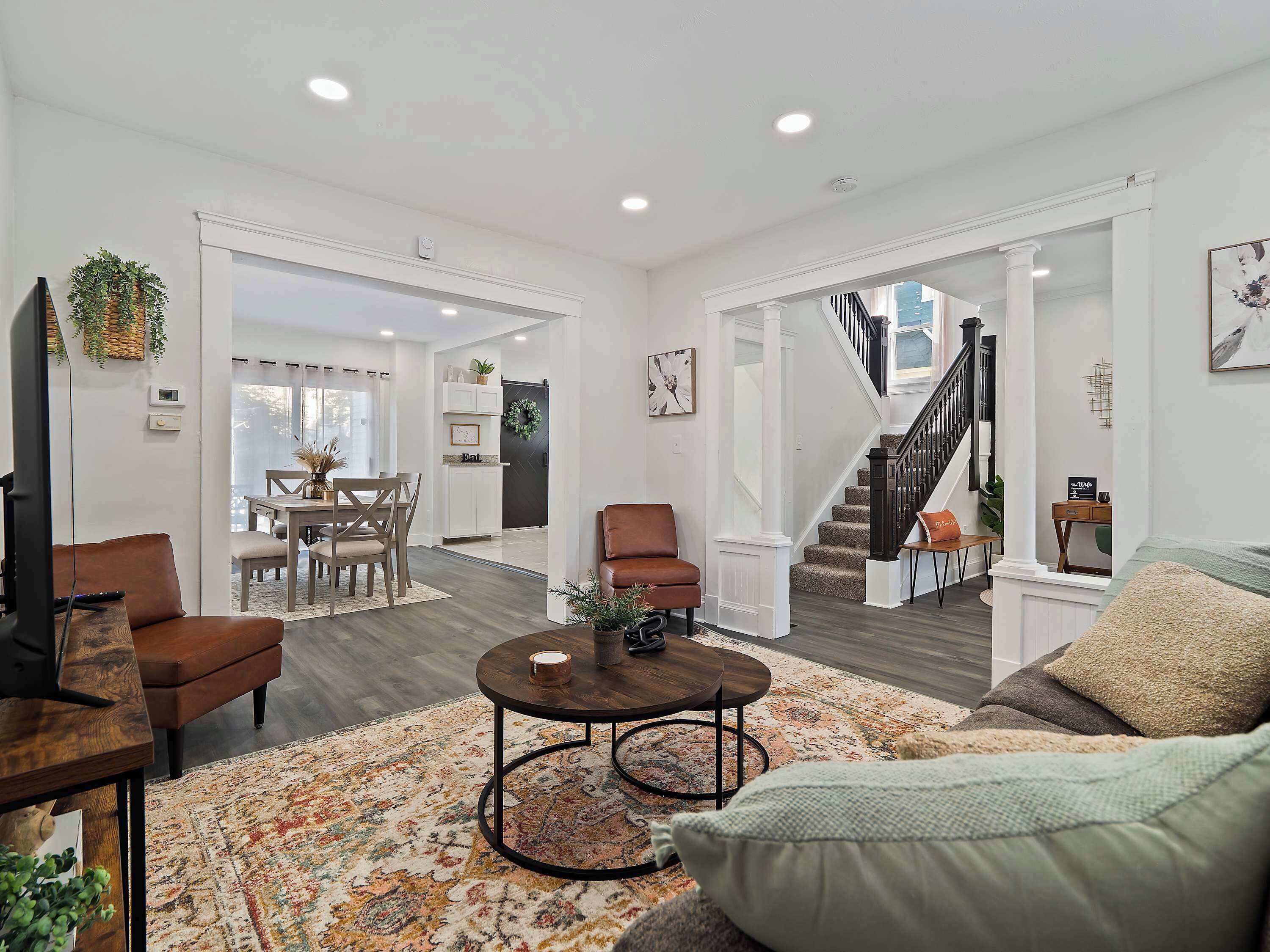 TV, video games, offices