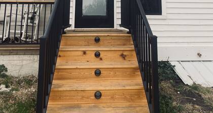 The Peoples farm house is located in the heart of North Liberty.