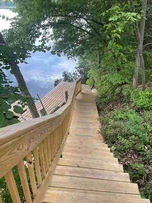 Property grounds - Relaxing Lake Home with Private Water Access - Pet Friendly (Rice Lake)