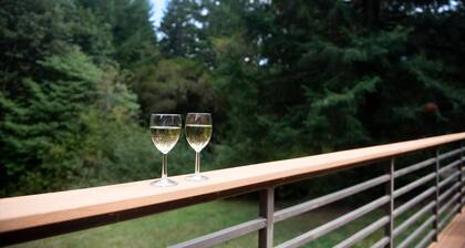 Cozy cottage retreat surrounded by acres of private forest and trails