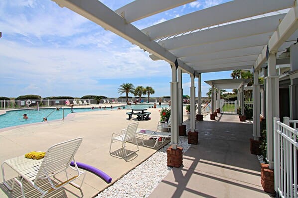 Indoor pool - Things are different at the beach ~~~ 🏖️ Come enjoy the breeze! (Gulf Shores)