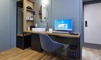 Decoración personalizada, muebles diferentes y wifi gratis 