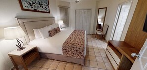 1 slaapkamer, een bureau, wifi, beddengoed