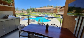 ET04H - 104 - Estela do mar 324587808 FLAT 104 EM FRENTE PISCINA | Outdoor dining