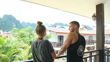 Vue depuis le balcon