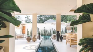 Villa – basic, flere senger | Basseng