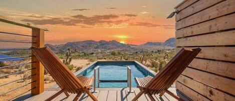 Una piscina climatizada