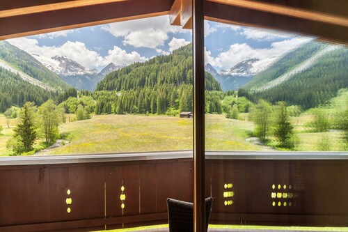 Appartement 'Haus Marchegg - Edelweiß' avec vue sur la montagne