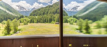 Ferienwohnung 'Haus Marchegg - Edelweiß' mit Bergblick