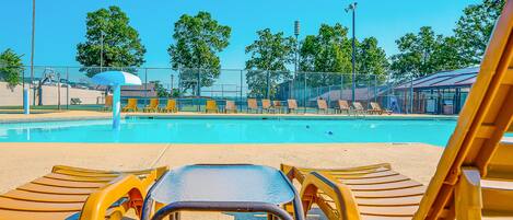 Indoor pool, a heated pool