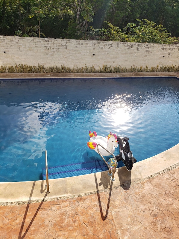 Alberca al aire libre