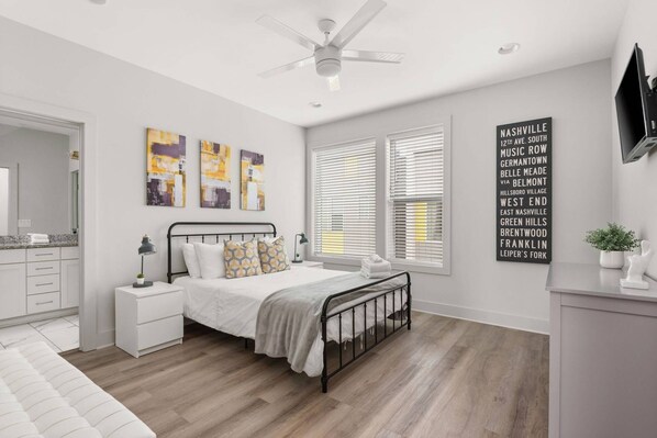 3 habitaciones, tabla de planchar con plancha y wifi 