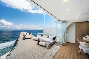 Vista a la playa o al mar