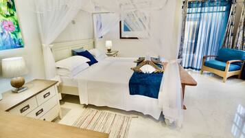 Standard Room, Sea View | 1 bedroom, Egyptian cotton sheets, premium bedding, in-room safe